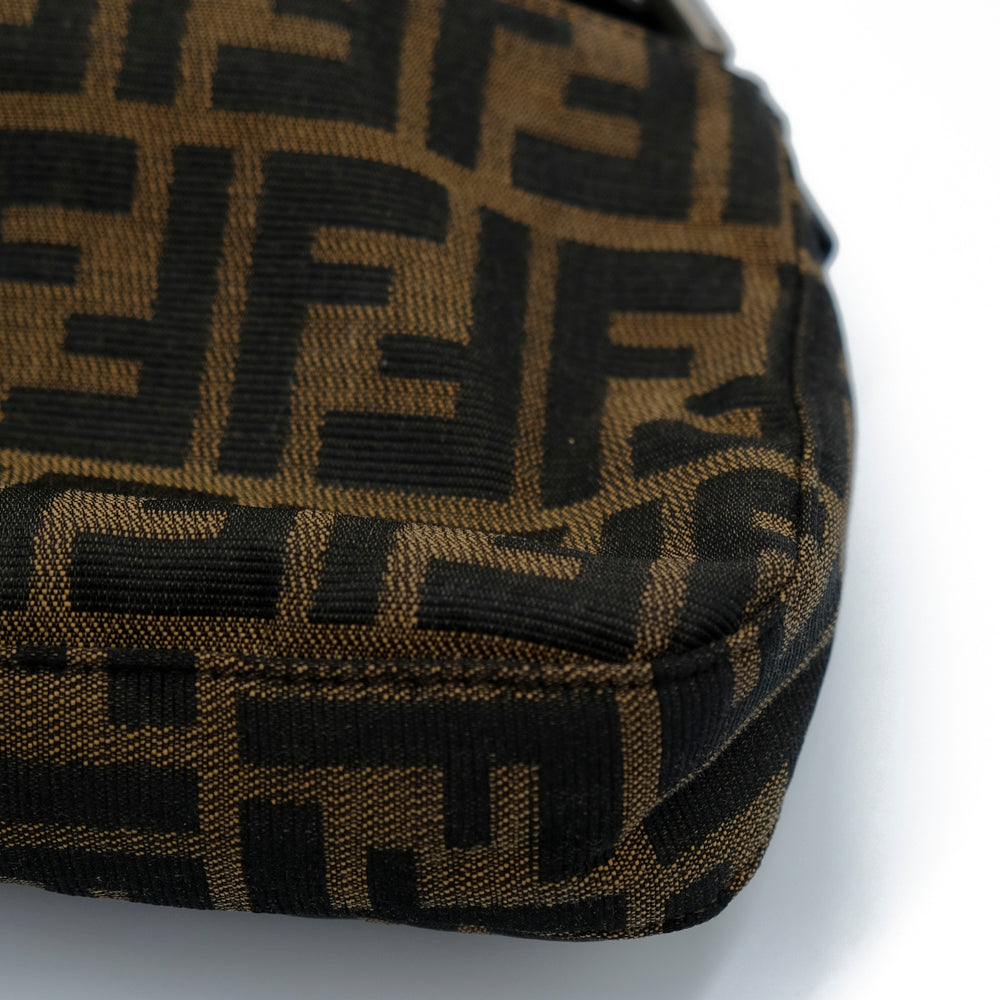 Fendi Brown Zucca Baguette 法棍包