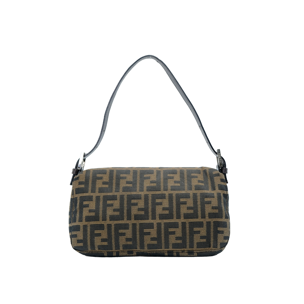 Fendi Brown Zucca Baguette 法棍包